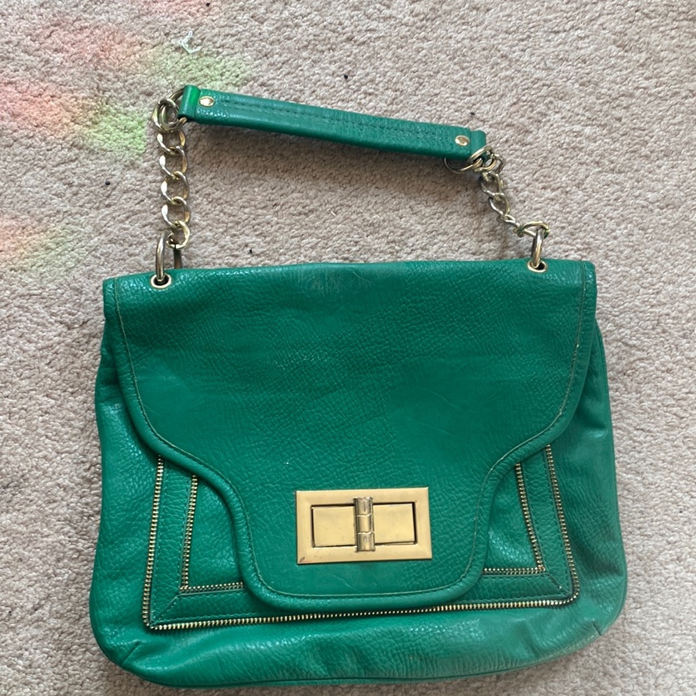 Olivia + Joy green purse